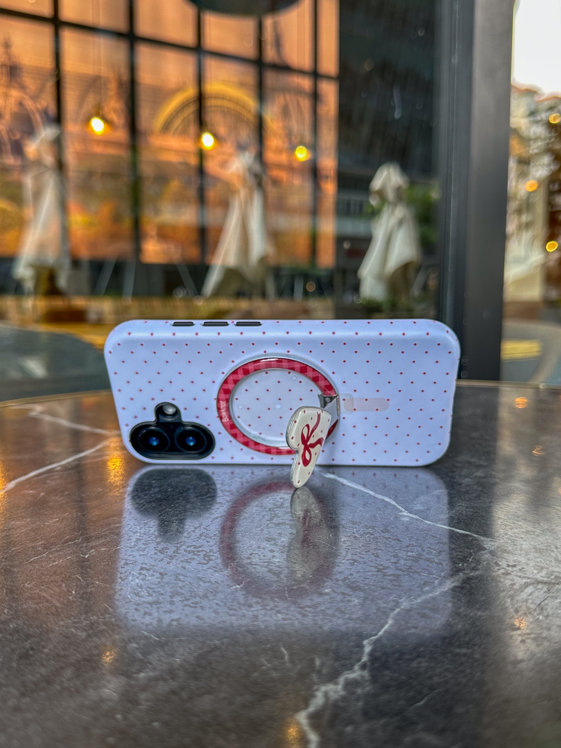 Polka Dot Bow Stand