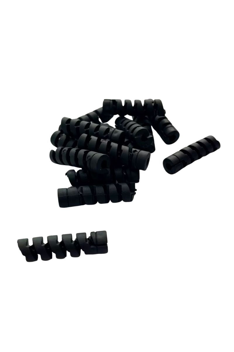 Spiral Cable Protector - Black