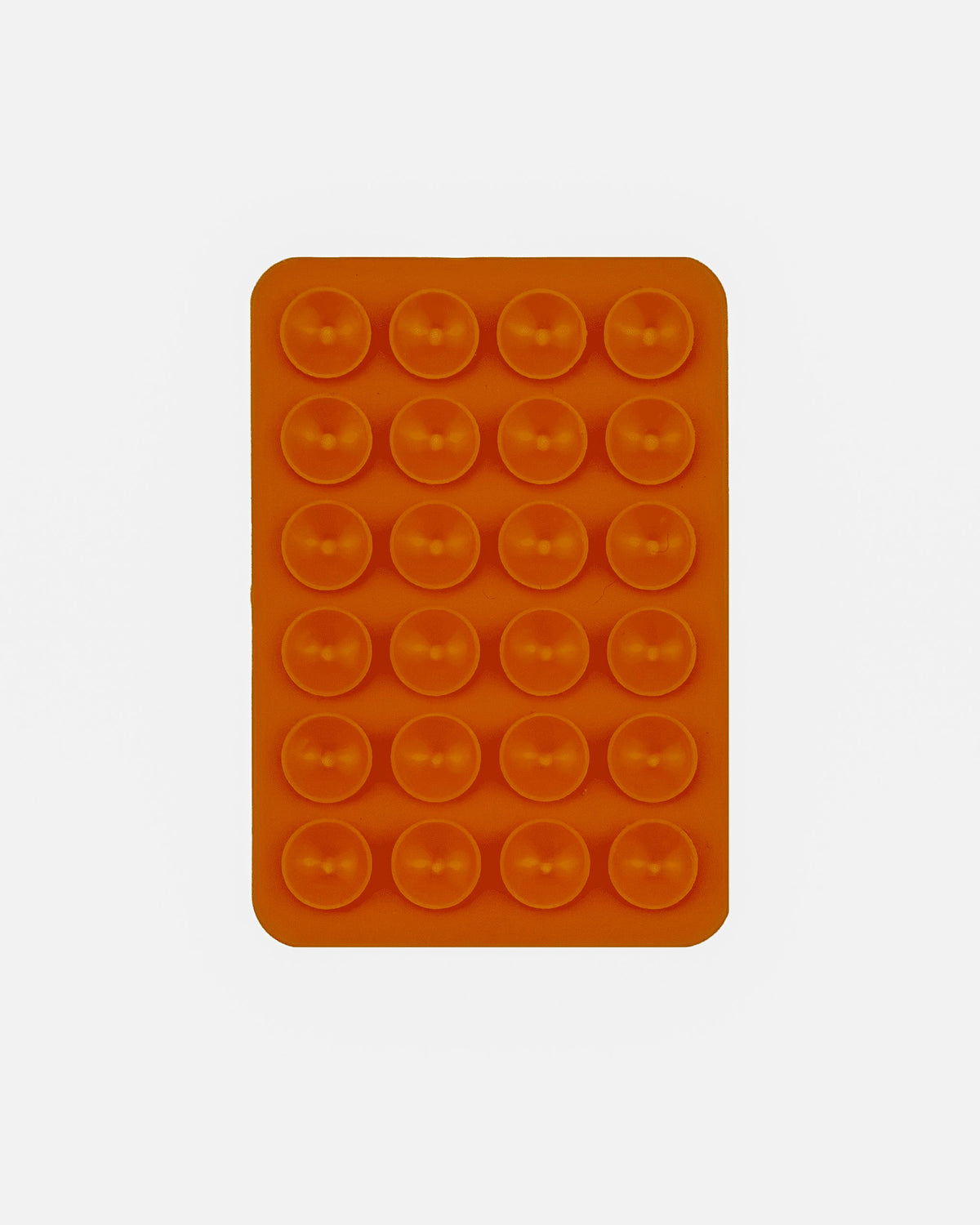 TOKFO adhesive silicone suction grip pad for phones in orange