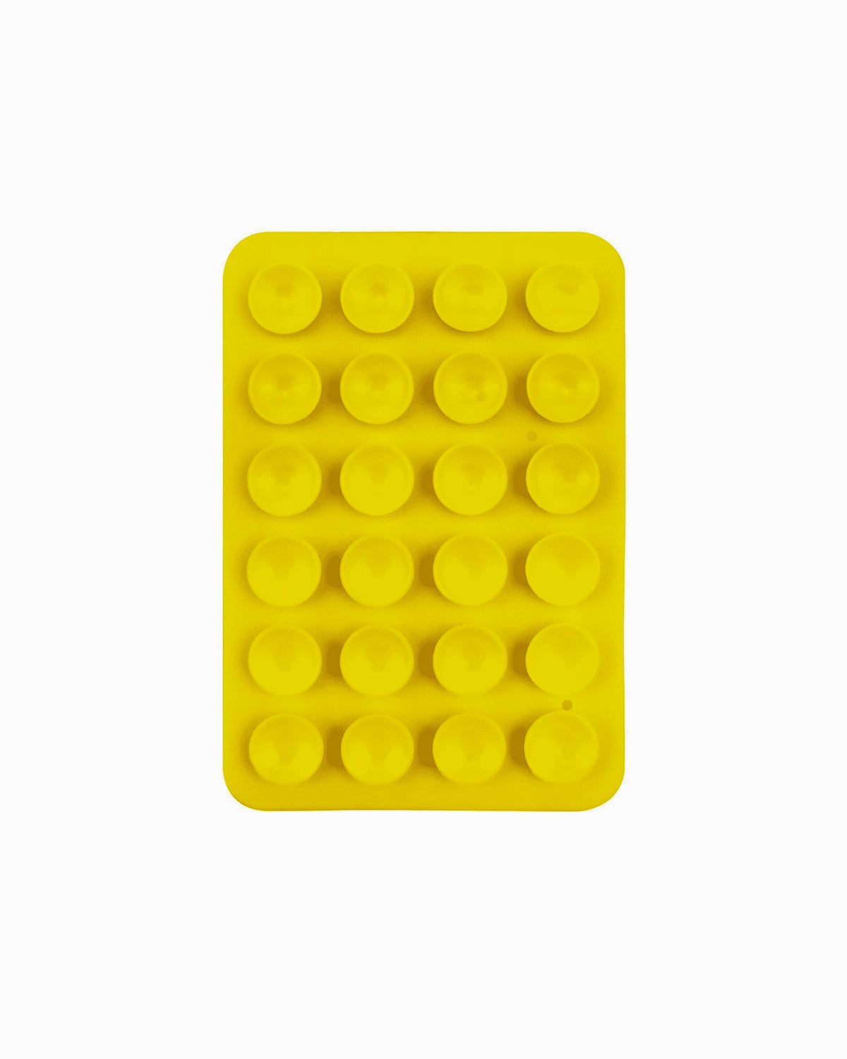 TOKFO adhesive silicone suction grip pad for phones in yellow