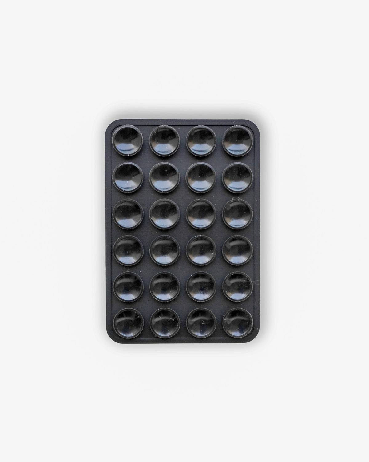 TOKFO dual side anti-slip silicone grip pad in black, no adhesive, washable and reusable