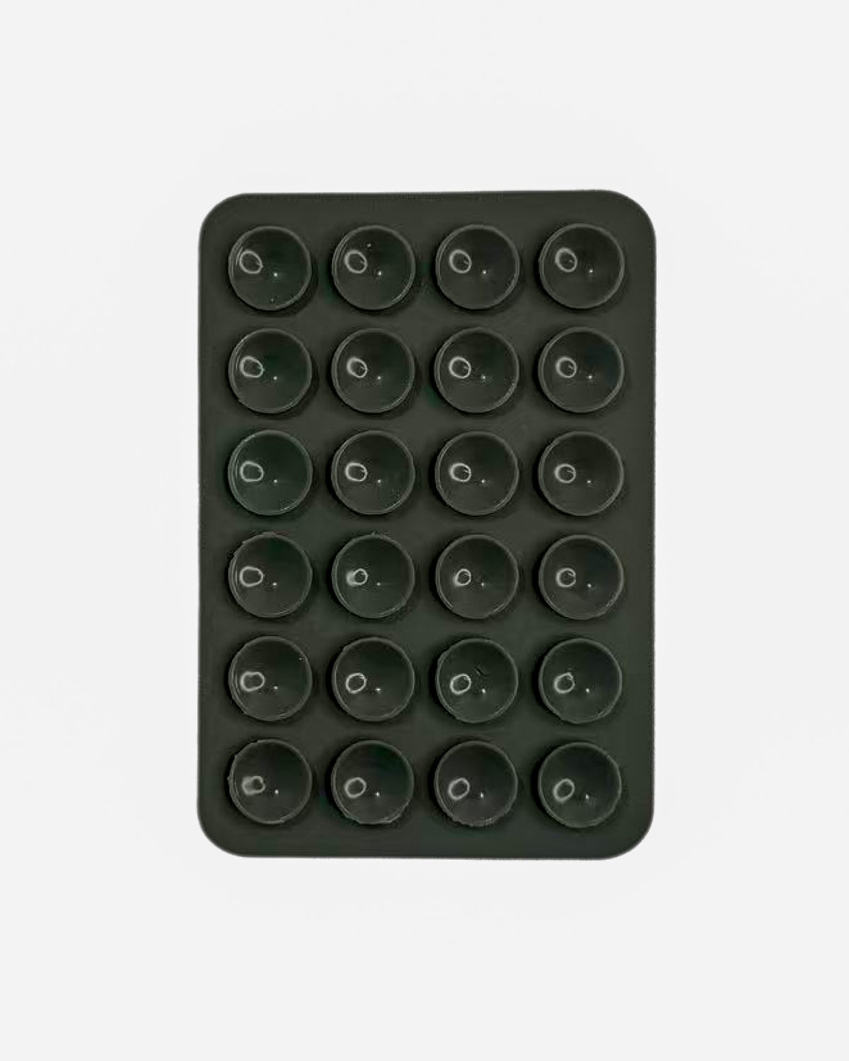 TOKFO adhesive silicone suction grip pad for phones in dark grey