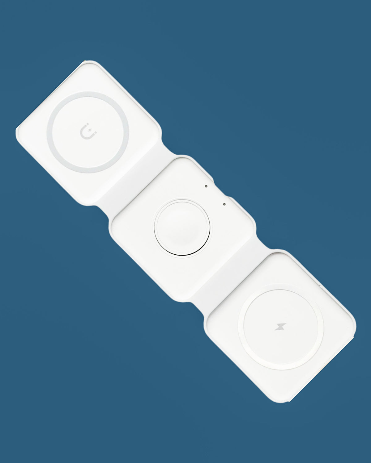 TOKFO Tri Dock foldable 3-in-1 wireless charger for iPhone, Apple Watch and AirPods